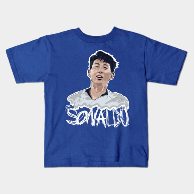 Heung Min Son Kids T-Shirt by Frajtgorski